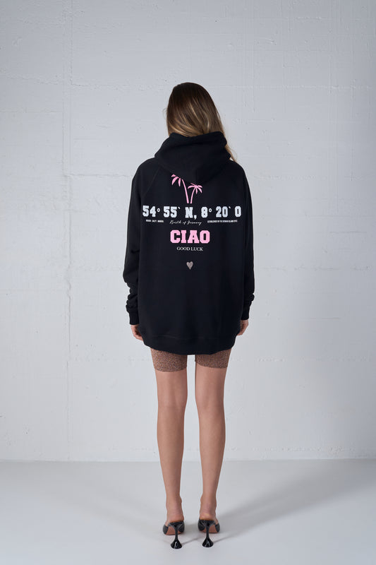 BASIC COZY HOODIE KOORDINATEN BLACK