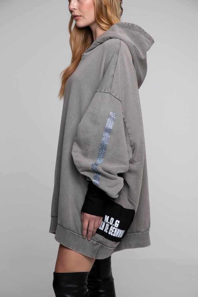 OVERSIZED VINTAGE WASHED HOODIE