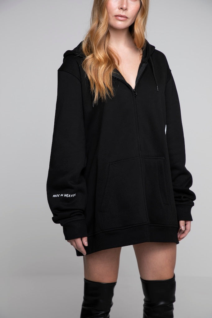 HEAVY WEIGHT ZIPPER CARDIGAN GOOD KARMA