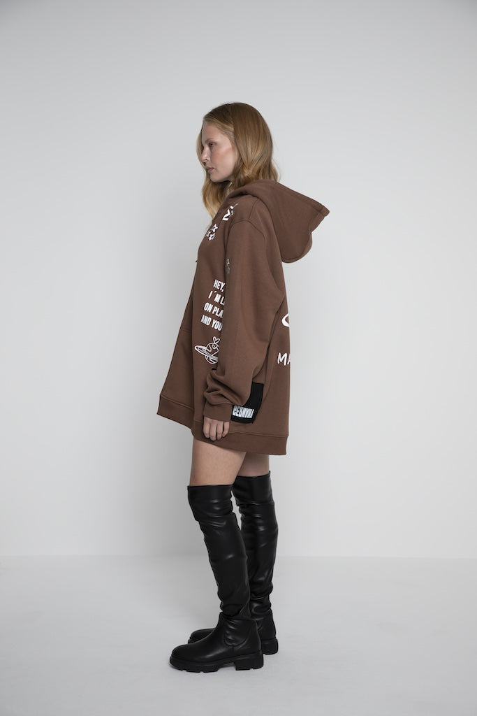 HEAVY WEIGHT ZIPPER CARDIGAN MADE IN HEAVEN