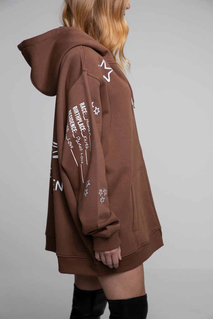 HEAVY WEIGHT ZIPPER CARDIGAN MADE IN HEAVEN