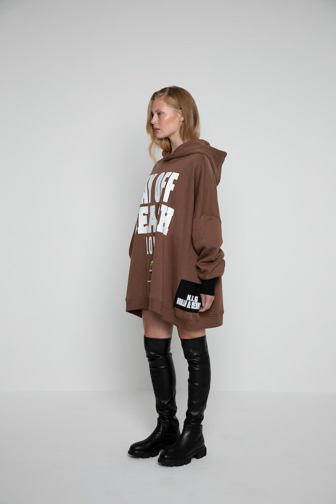 SUPER OVERSIZED STREETWEAR HOODIE DAY OFF