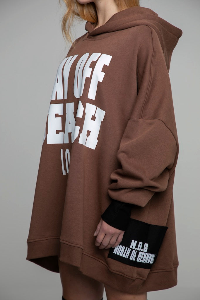 SUPER OVERSIZED STREETWEAR HOODIE DAY OFF