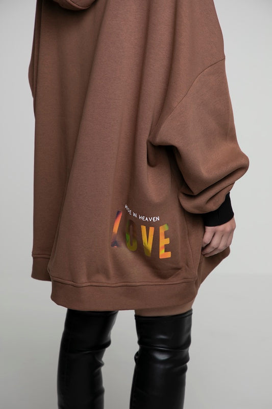 SUPER OVERSIZED STREETWEAR HOODIE DAY OFF