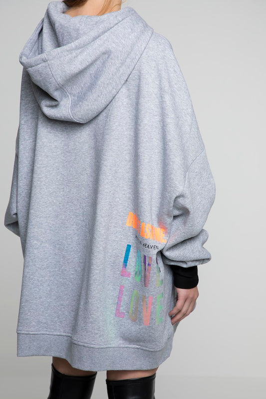 SUPER OVERSIZED STREETWEAR HOODIE MADE IN HEAVEN
