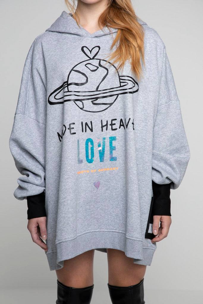 SUPER OVERSIZED STREETWEAR HOODIE MADE IN HEAVEN