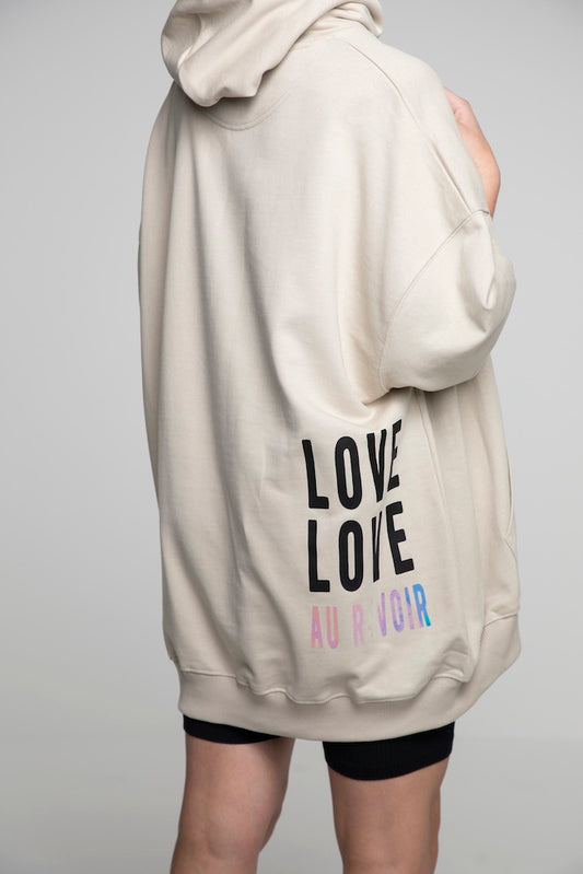 OVERSIZED DRY HALF SLEEVE HOODIE MOIN