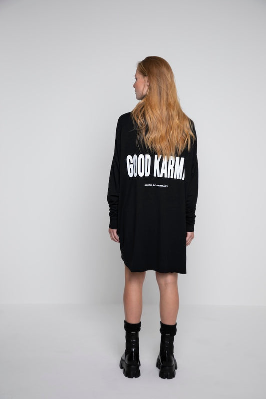 MODAL LONG DRESS ROLL UP GOOD KARMA