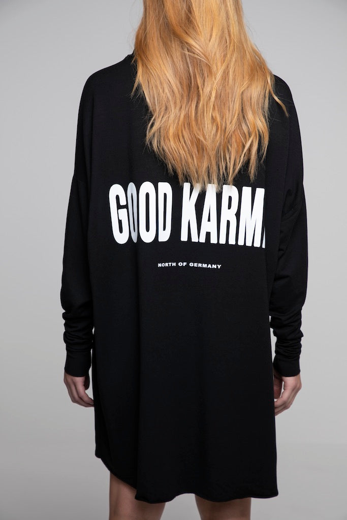 MODAL LONG DRESS ROLL UP GOOD KARMA