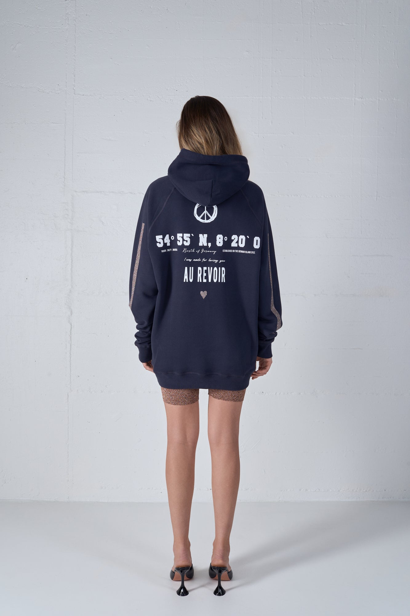 BASIC COZY HOODIE KOORDINATEN BLUE