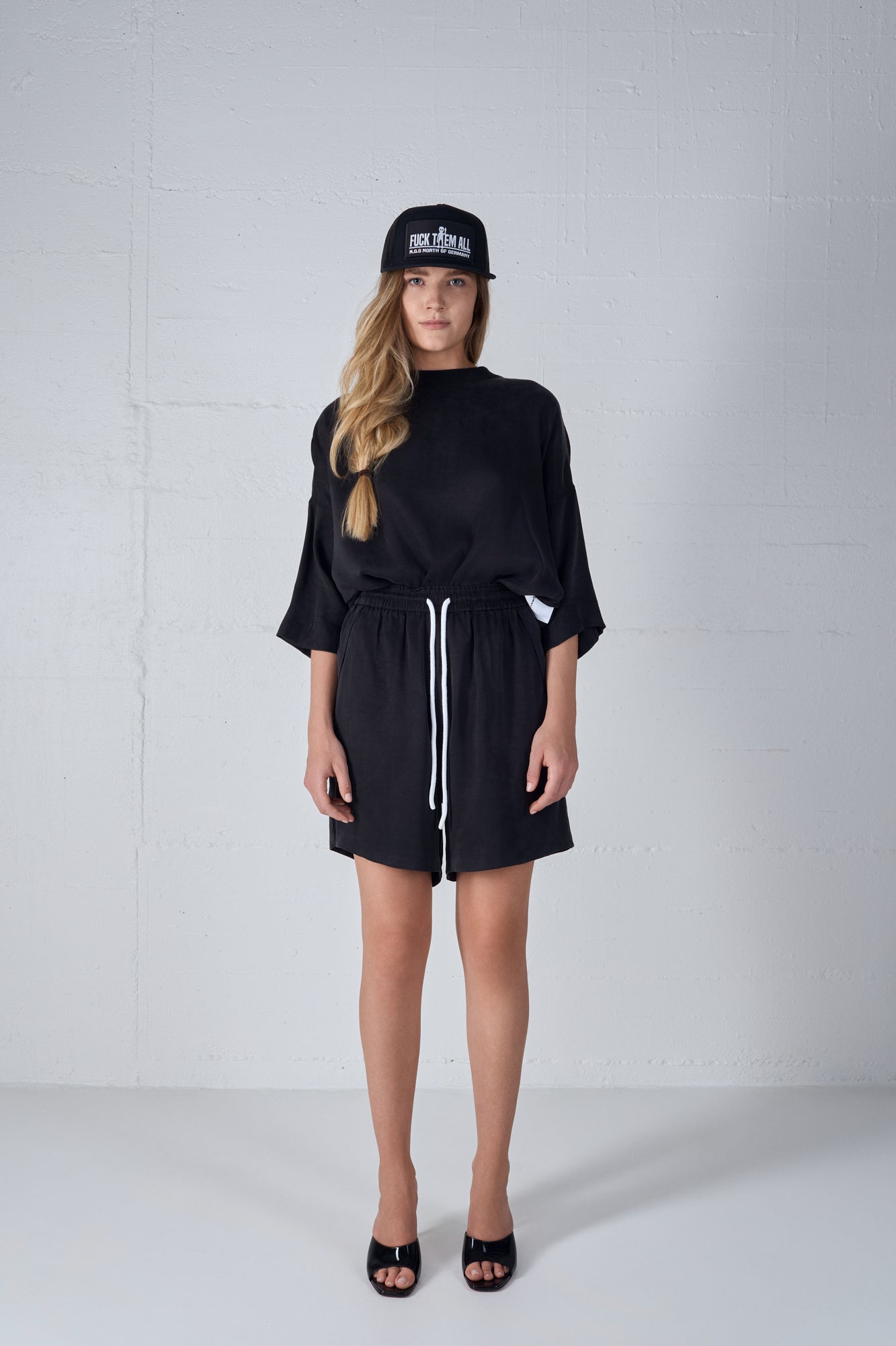 FUCK THEM ALL CAP BLACK