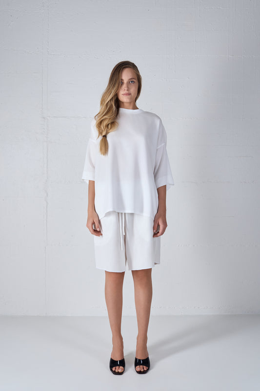 NORDIC SHIRT TENCEL LOVE PEACE