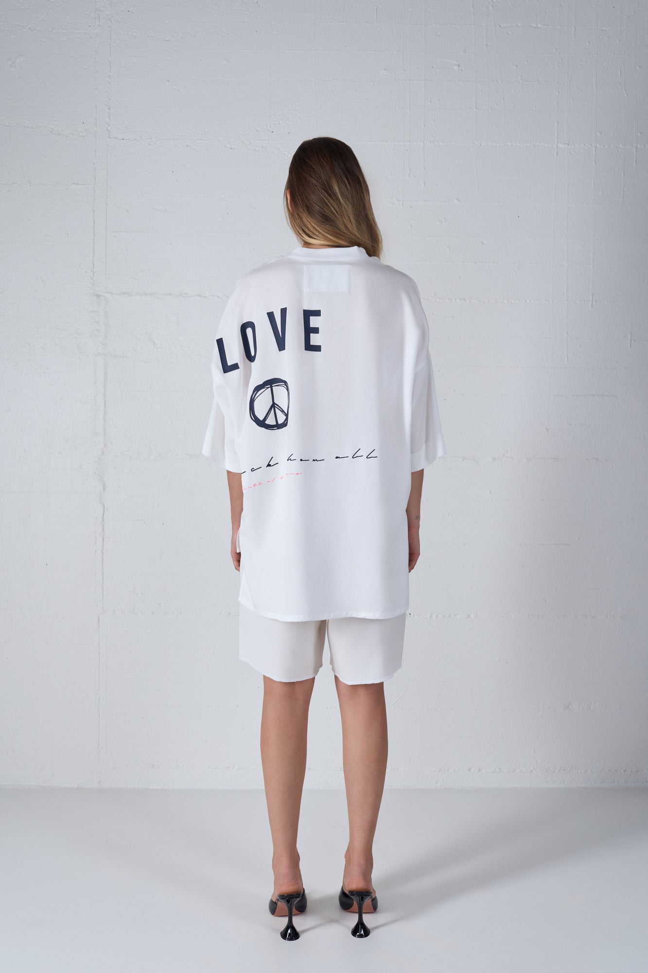NORDIC SHIRT TENCEL LOVE PEACE