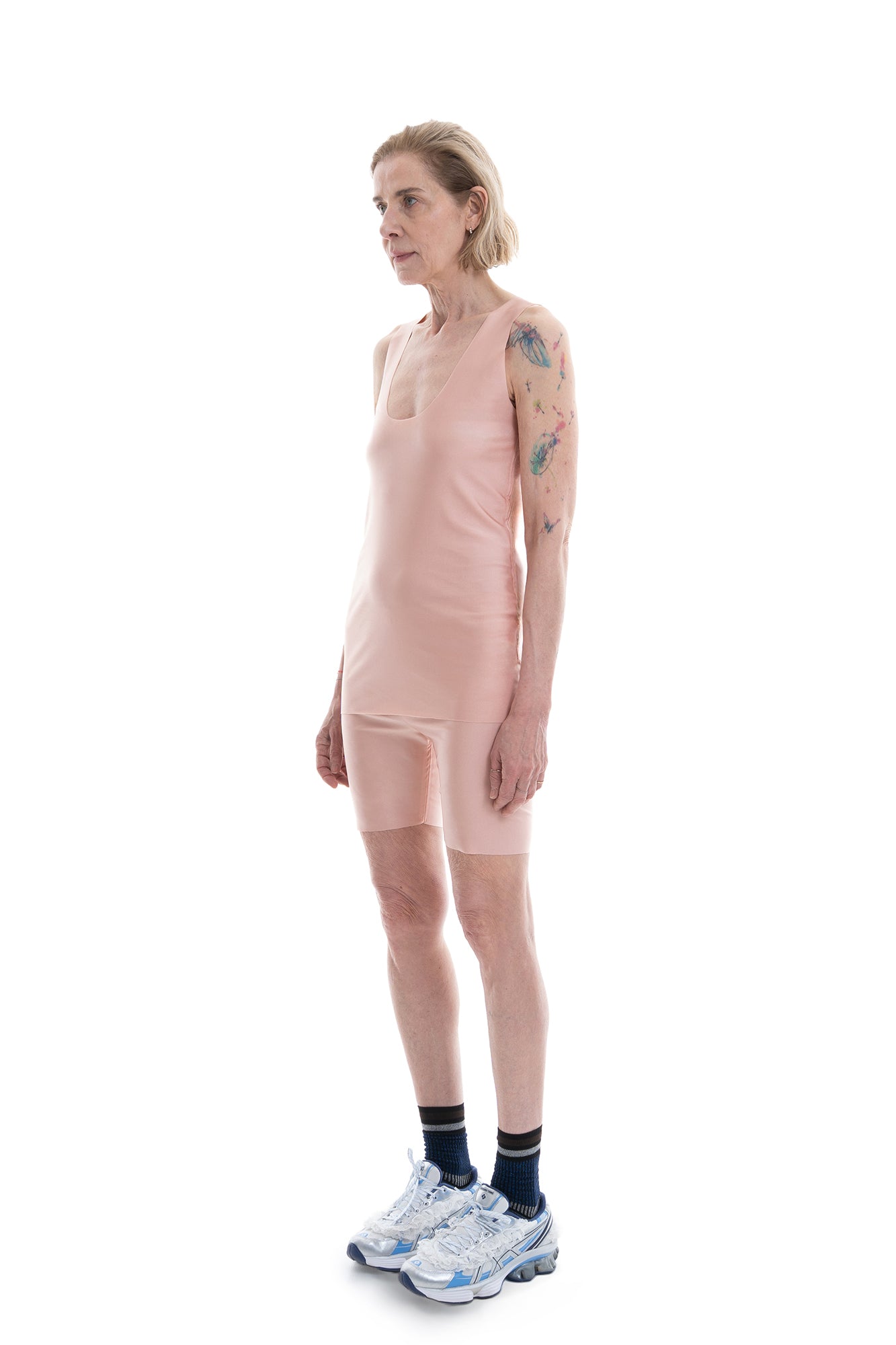 SOFT FITTED JERSEY TANK ROSÈ
