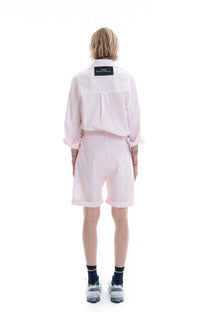 BOXER SHORT LIGHT ROSÈ/WHITE STRIPES