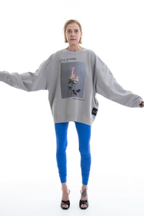 OVERSIZED SWEATSHIRT ARCHIVE SERIES 02.26 LOVE BURNS