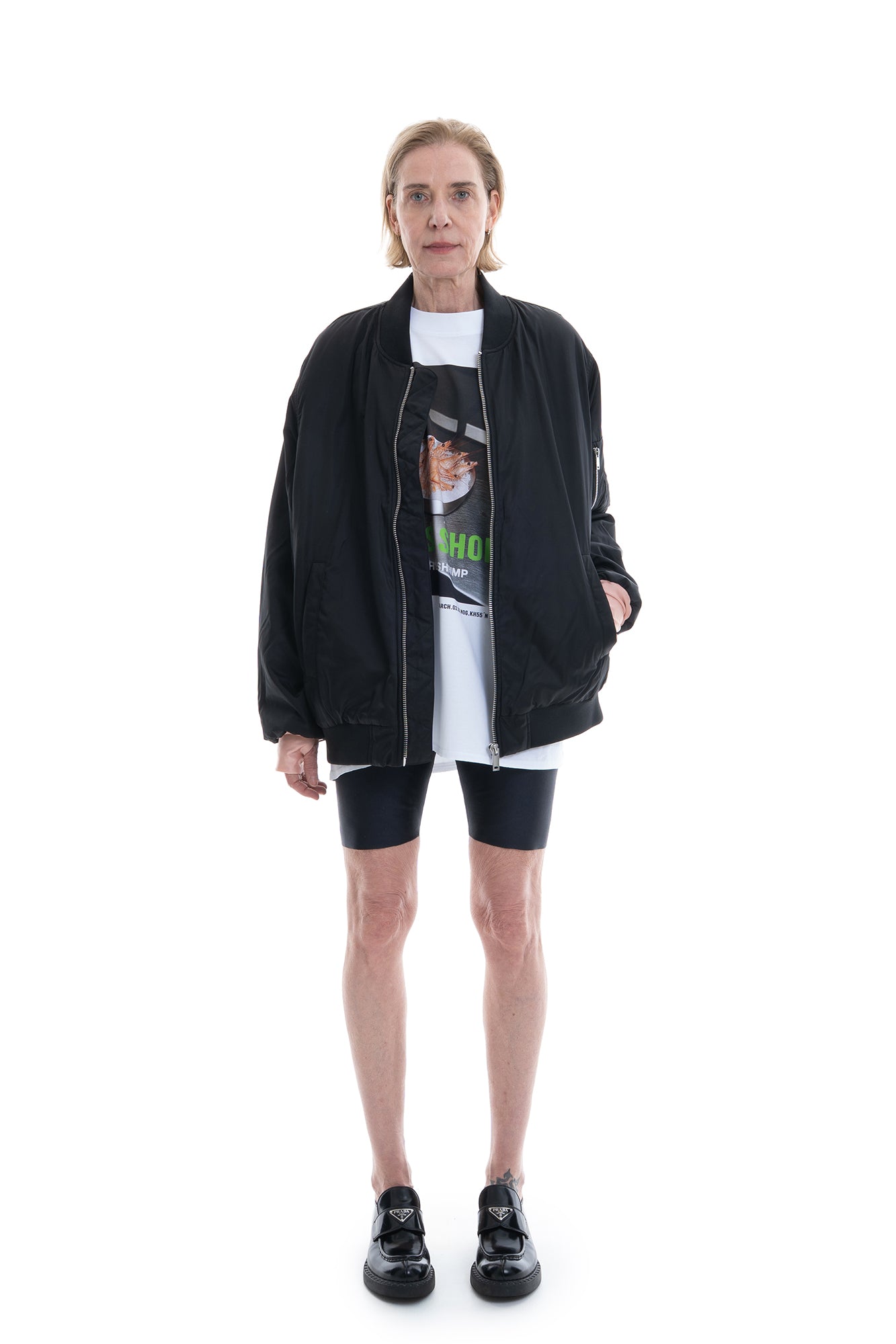 OVERSIZED BOMBERJACKET ARCHIVE SERIES 03.26 SHRIMP