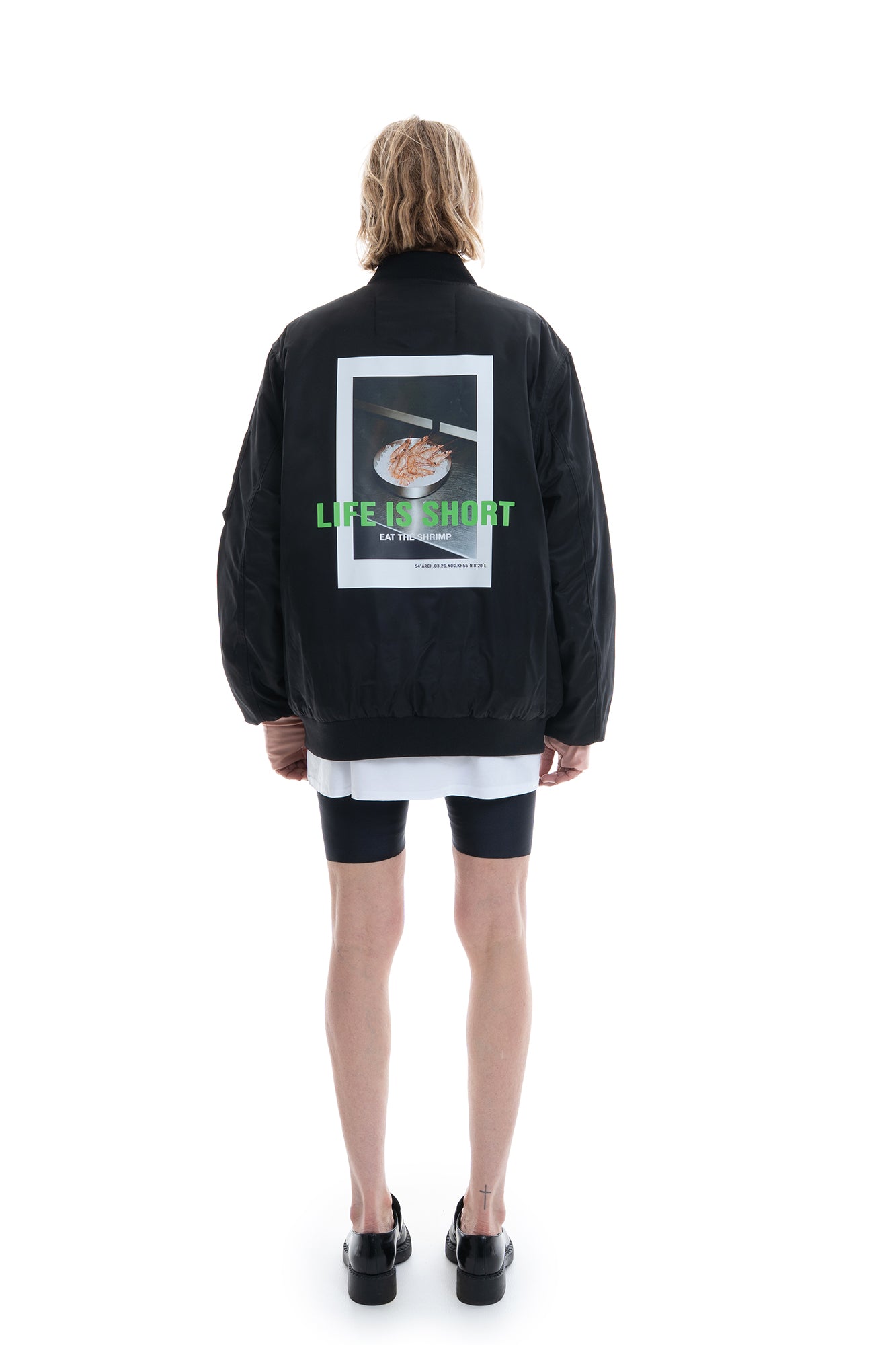 OVERSIZED BOMBERJACKET ARCHIVE SERIES 03.26 SHRIMP