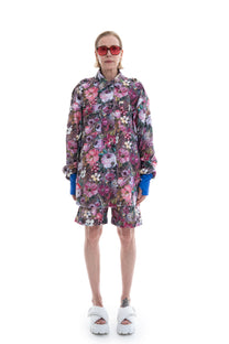 DARK FLOWERS BLOUSE JACKET LOVE YOU FUCKING LOVE
