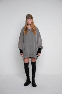 OVERSIZED VINTAGE WASHED HOODIE