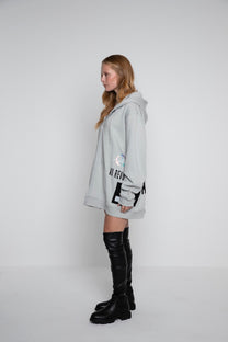 HEAVY WEIGHT ZIPPER CARDIGAN BACK IN STOCK