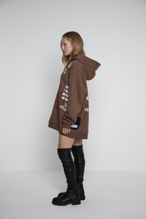 HEAVY WEIGHT ZIPPER CARDIGAN MADE IN HEAVEN
