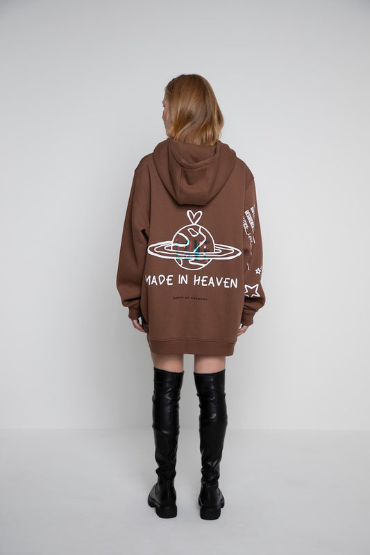 HEAVY WEIGHT ZIPPER CARDIGAN MADE IN HEAVEN