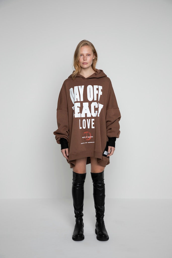 SUPER OVERSIZED STREETWEAR HOODIE DAY OFF