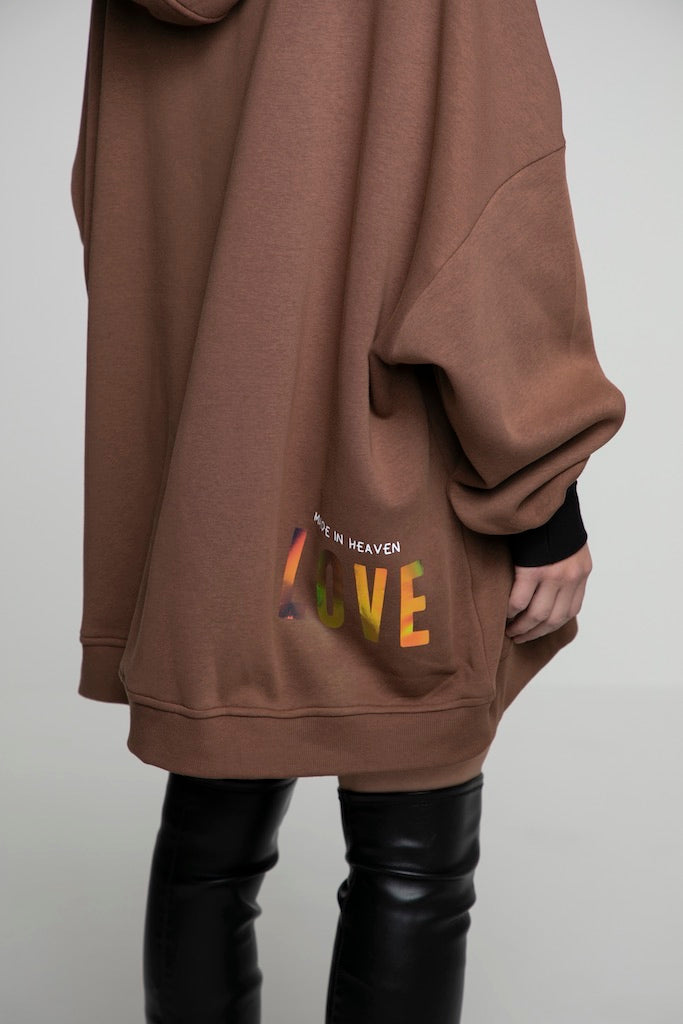 SUPER OVERSIZED STREETWEAR HOODIE DAY OFF