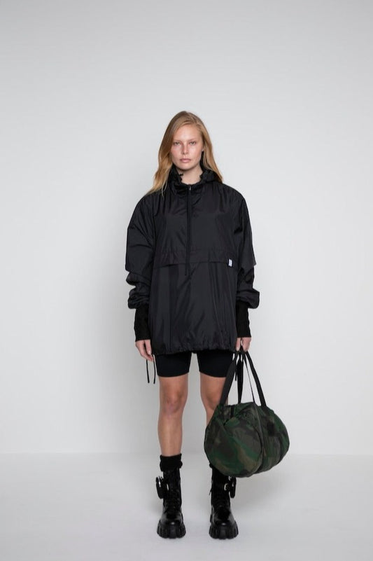 OVERSIZED LIGHTWEIGHT WINDBREAKER