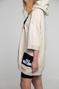 OVERSIZED DRY HALF SLEEVE HOODIE MOIN