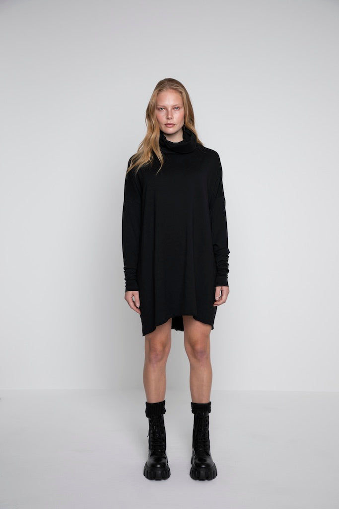 MODAL LONG DRESS ROLL UP GOOD KARMA