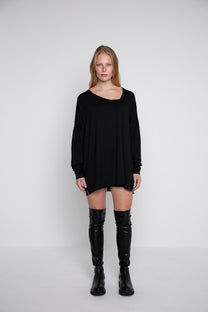 MODAL CUT-OUT SHIRT