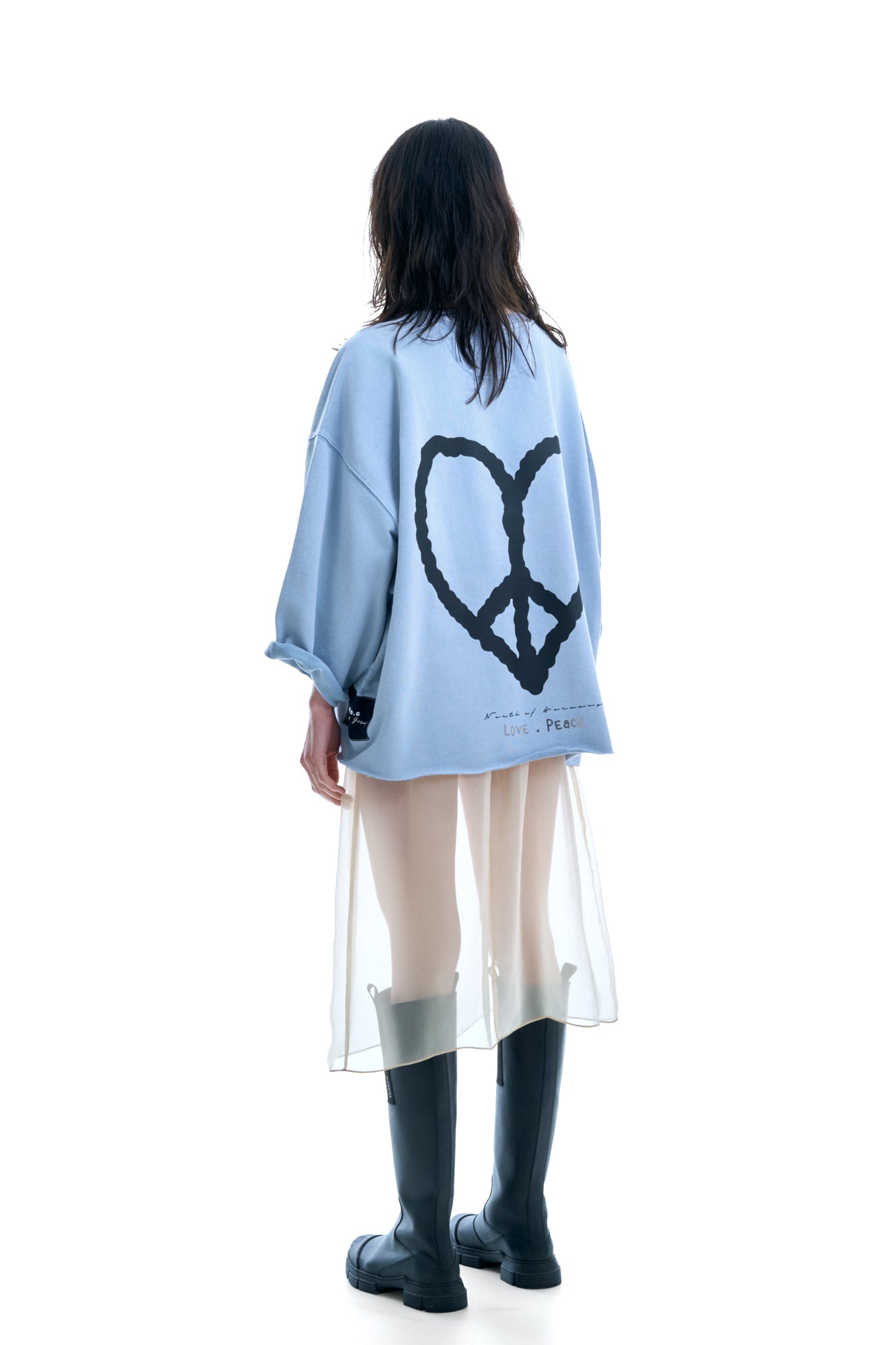 ROOFTOP SWEATIE PEACEHEART