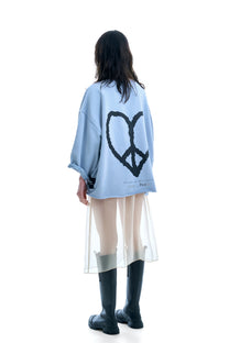 ROOFTOP SWEATIE PEACEHEART