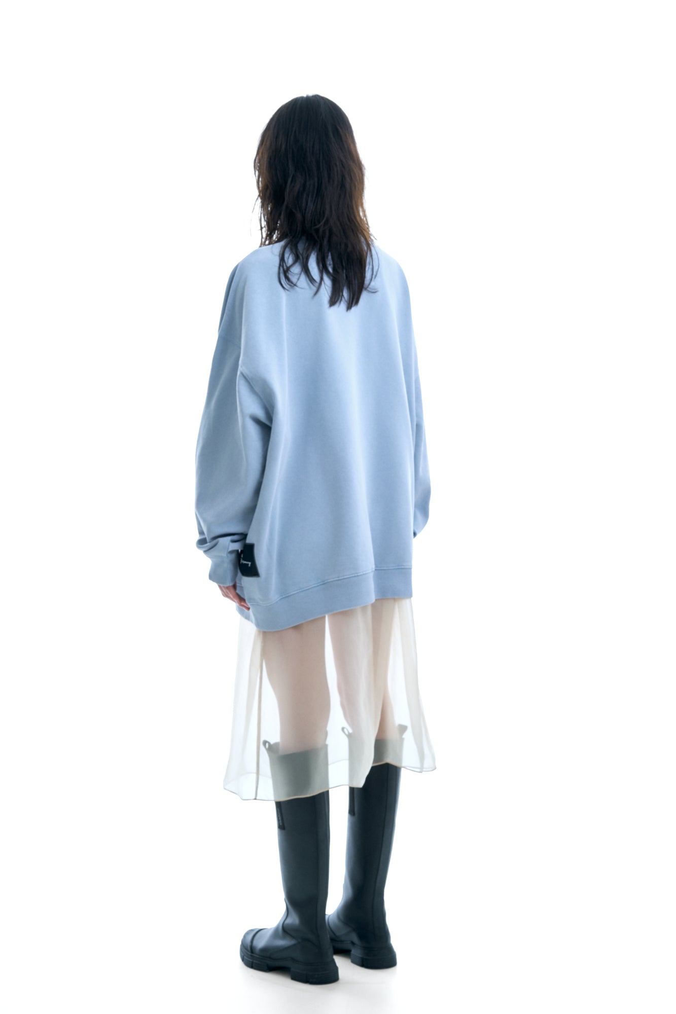 THE FUTURE IS LOVE VINTAGE WASHED SWEATSHIRT