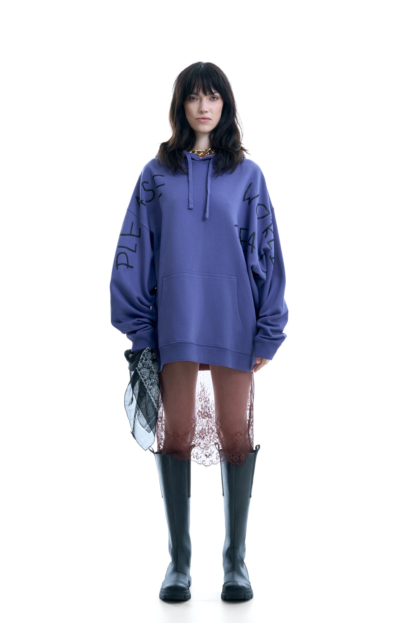 PLEASE WORLD PEACE HOODIE