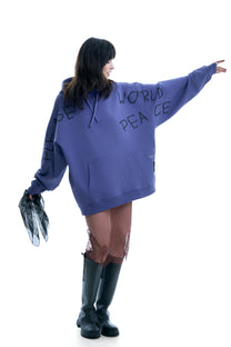 PLEASE WORLD PEACE HOODIE