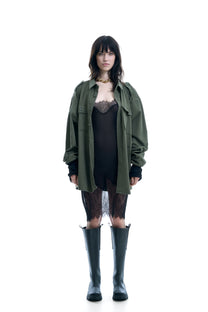 DEAR WORLD MILITARY BLOUSE JACKET