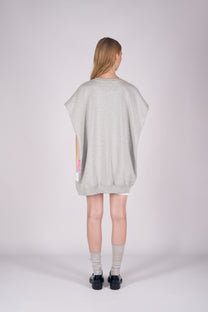 NORDIC DRY CUT OUT HEART GREY