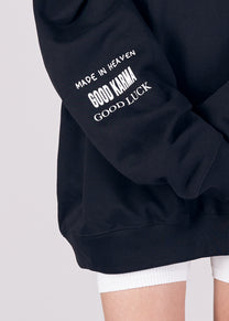 NORDIC DRY CUT OUT PEACE SWEATSHIRT