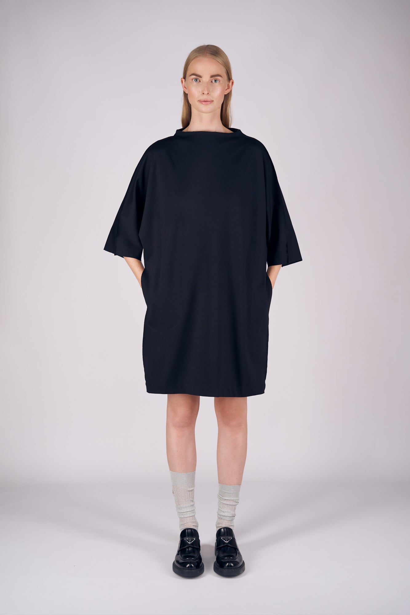 TURTLE NECK DRESS