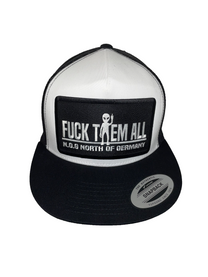 FUCK THEM ALL CAP WHITE